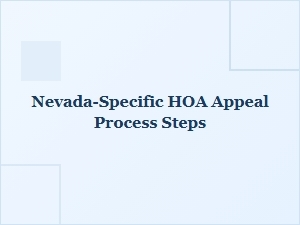 Preparing Your Nevada Hoa Appeal Proposal