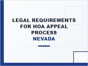 Navigating Nevada Hoa Appeal Procedures