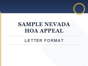 How to Appeal a Nevada Hoa Decision