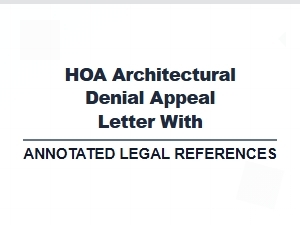 Sample Architectural Denial Appeal Letter
